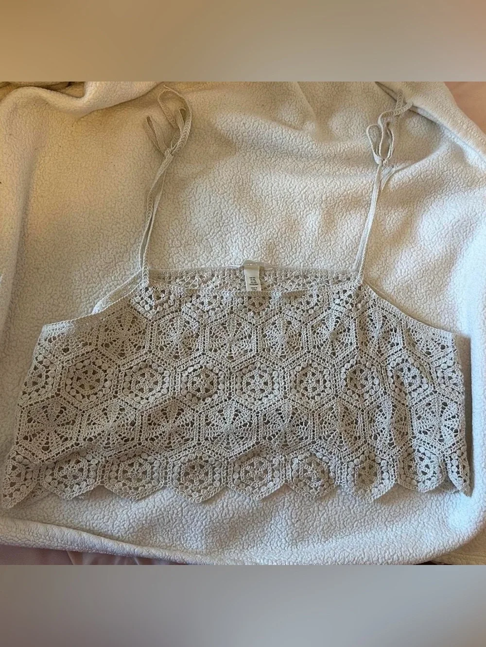 H&M delicate crochet
